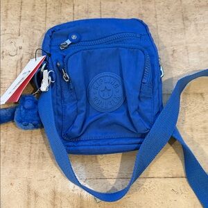 Kipling Royal Blue Small Crossbody Belt Bag